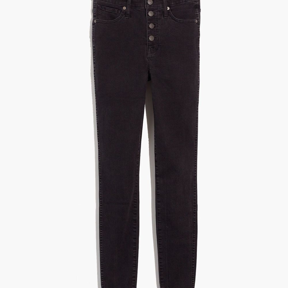 MADEWELL Black High-Waisted Women's Jeans - Picture 5 of 9